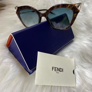 Fendi Cat Eye 52mm Glasses